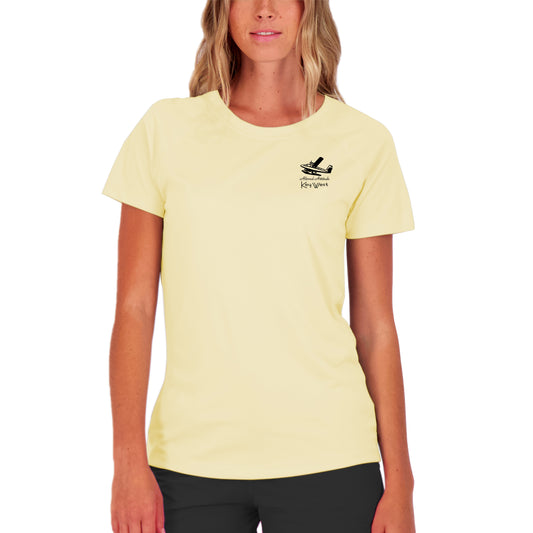 Vintage Destination Key West Women's UPF 50 Short Sleeve