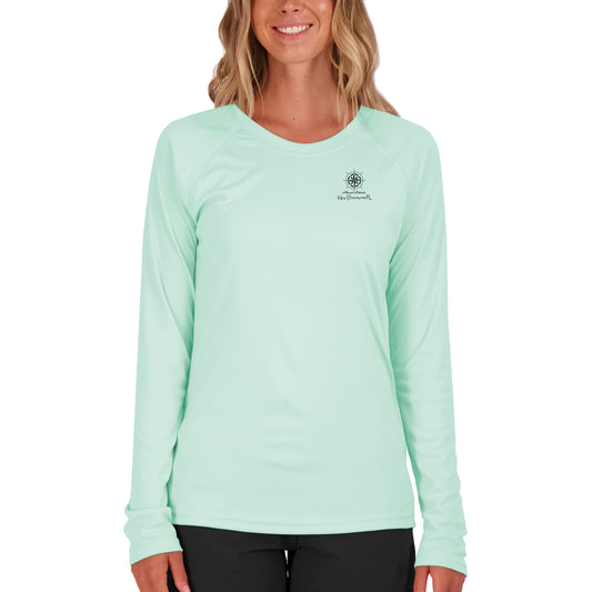 Vintage Destination Key Biscayne Women's UPF 50 Long Sleeve