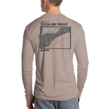 Coastal Classics Ocracoke Island Men's UPF 50 Long Sleeve
