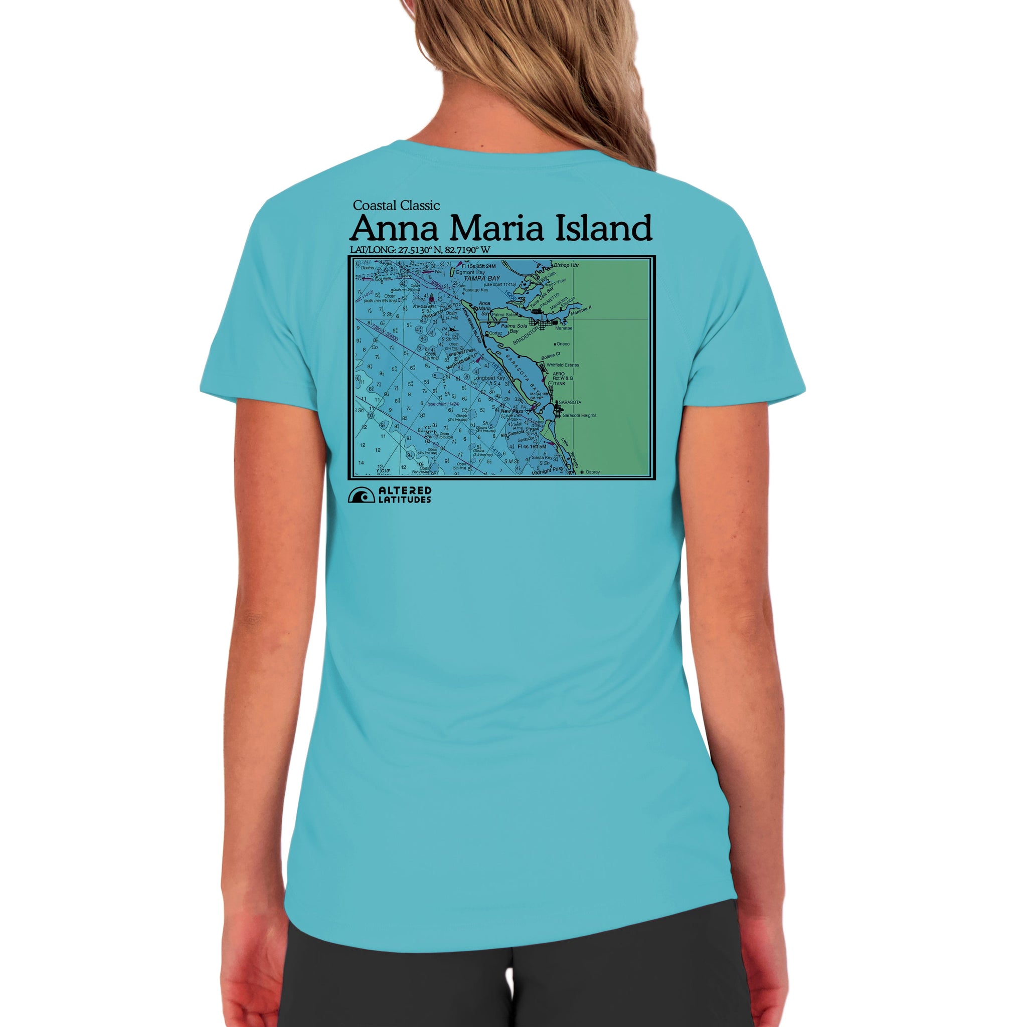 Coastal Classics Anna Maria Island Women's UPF 50 Short Sleeve