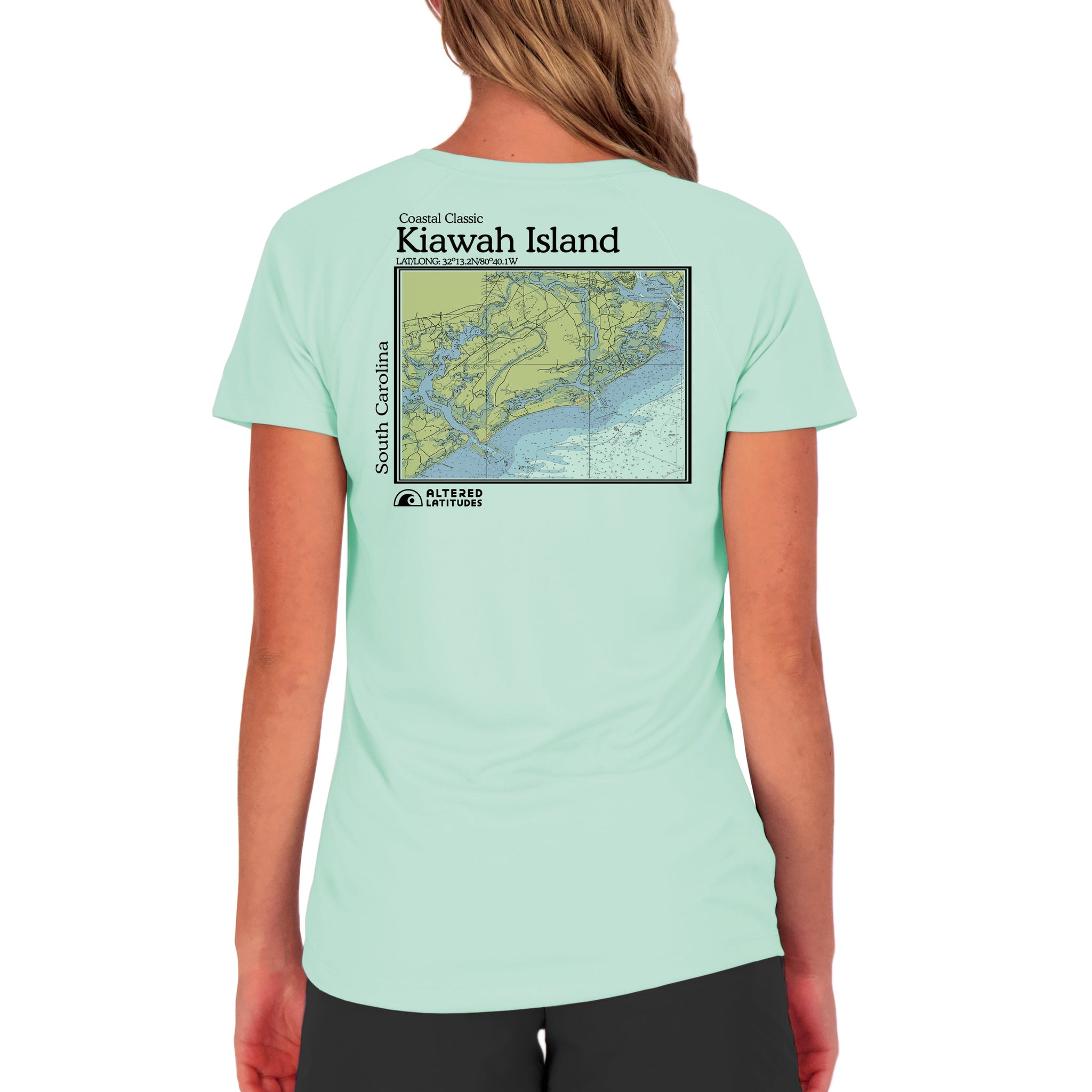 Coastal Classics Kiawah Island Women's UPF 50 Short Sleeve