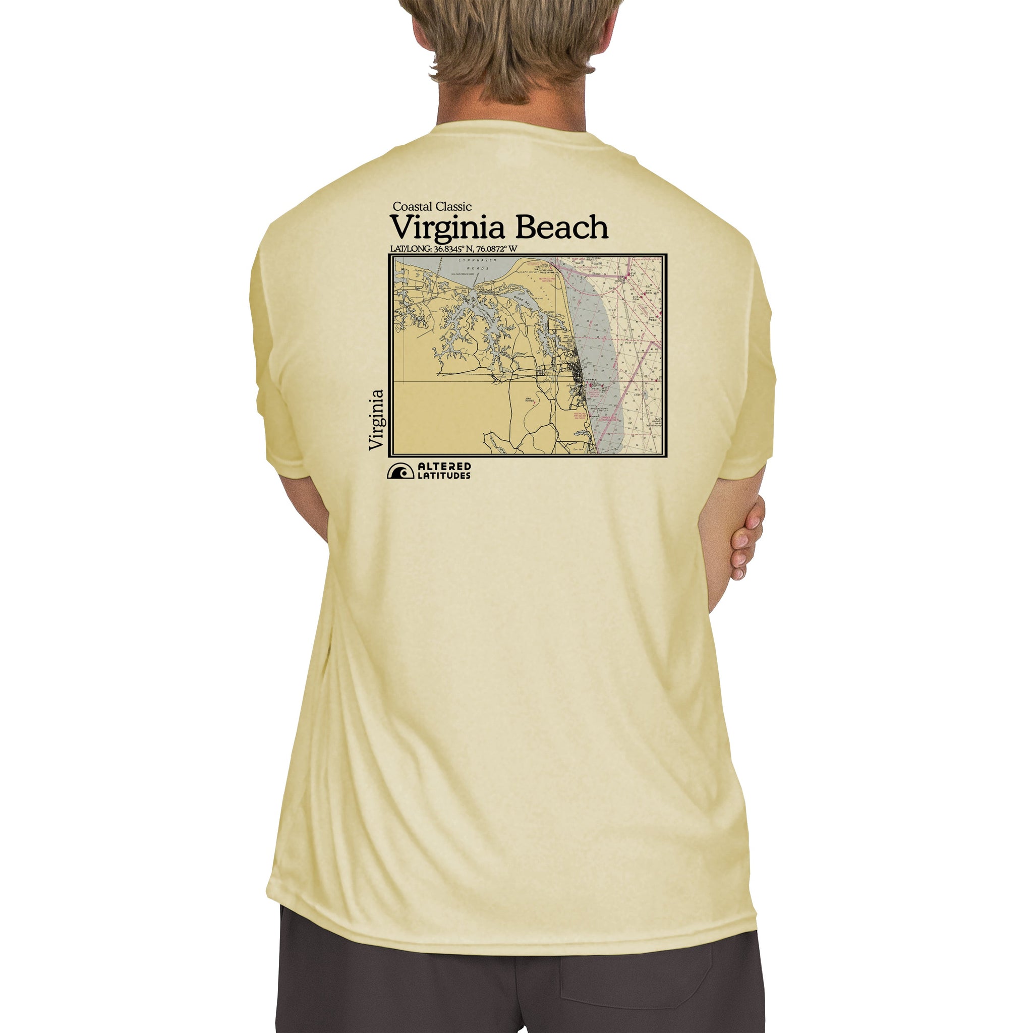 Coastal Classics Virginia Beach Men's UPF 50 Short Sleeve