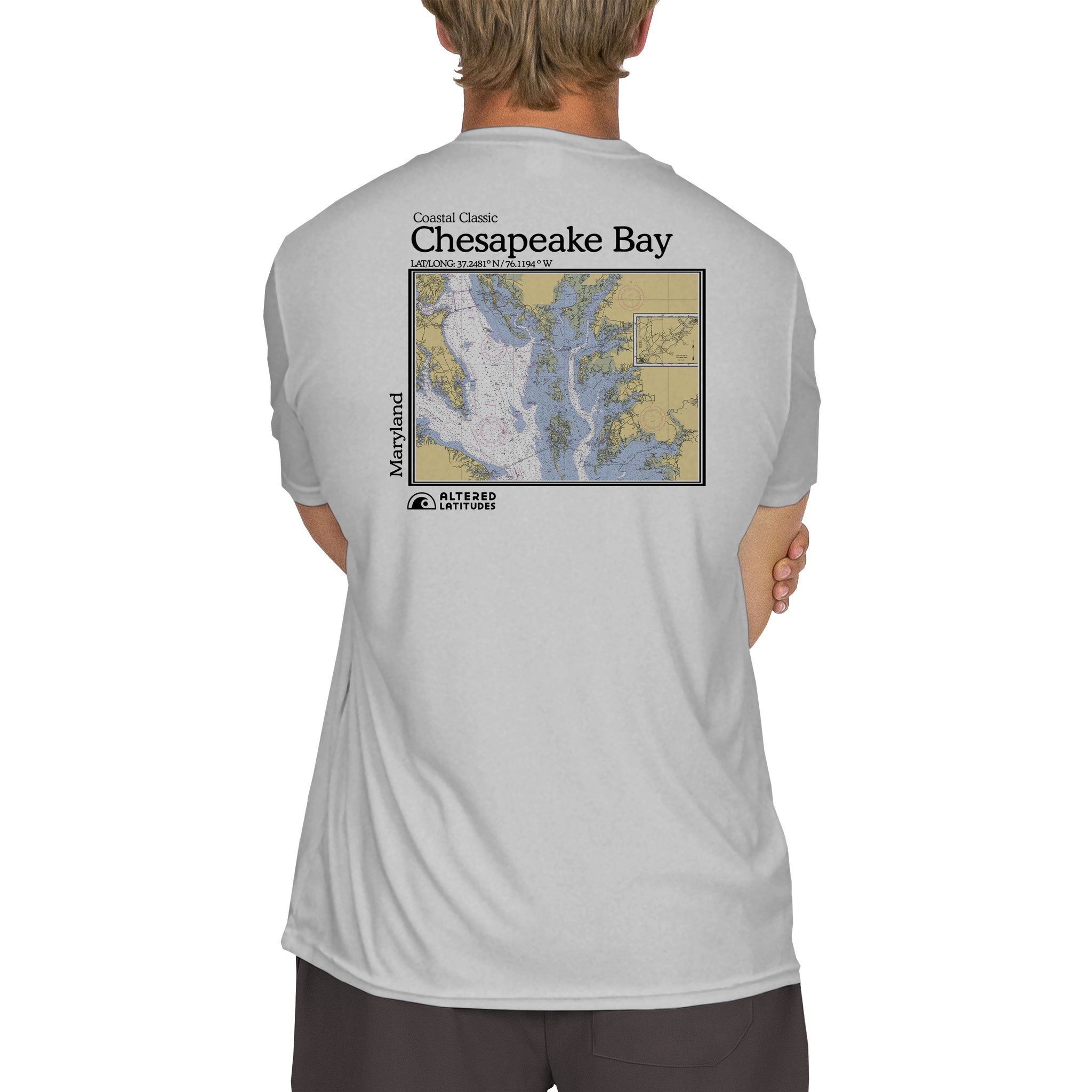 Coastal Classics Chesapeake Bay Men's UPF 50 Short Sleeve