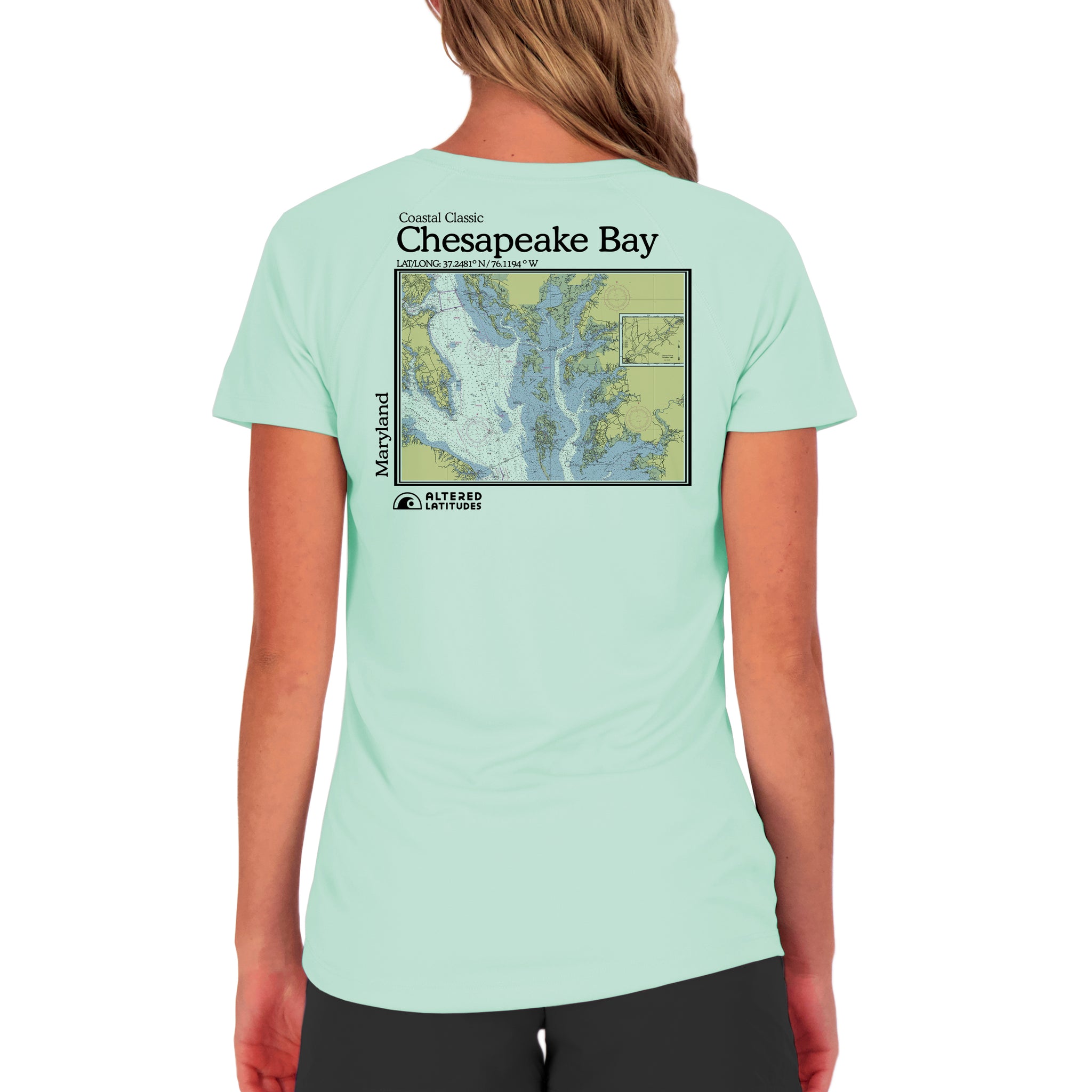 Coastal Classics Chesapeake Bay Women's UPF 50 Short Sleeve