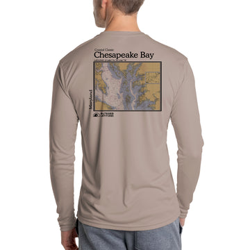 Coastal Classics Chesapeake Bay Men's UPF 50 Long Sleeve