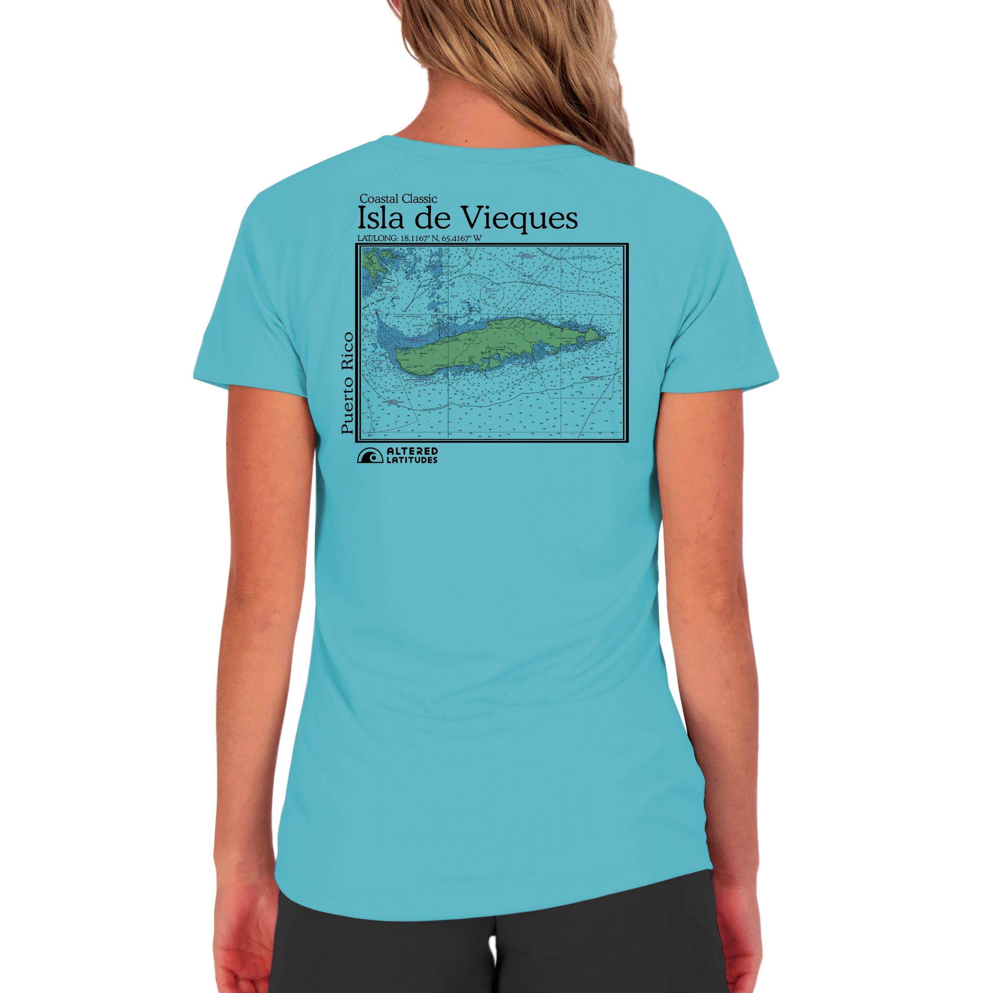 Coastal Classics Isla de Vieques Women's UPF 50 Short Sleeve