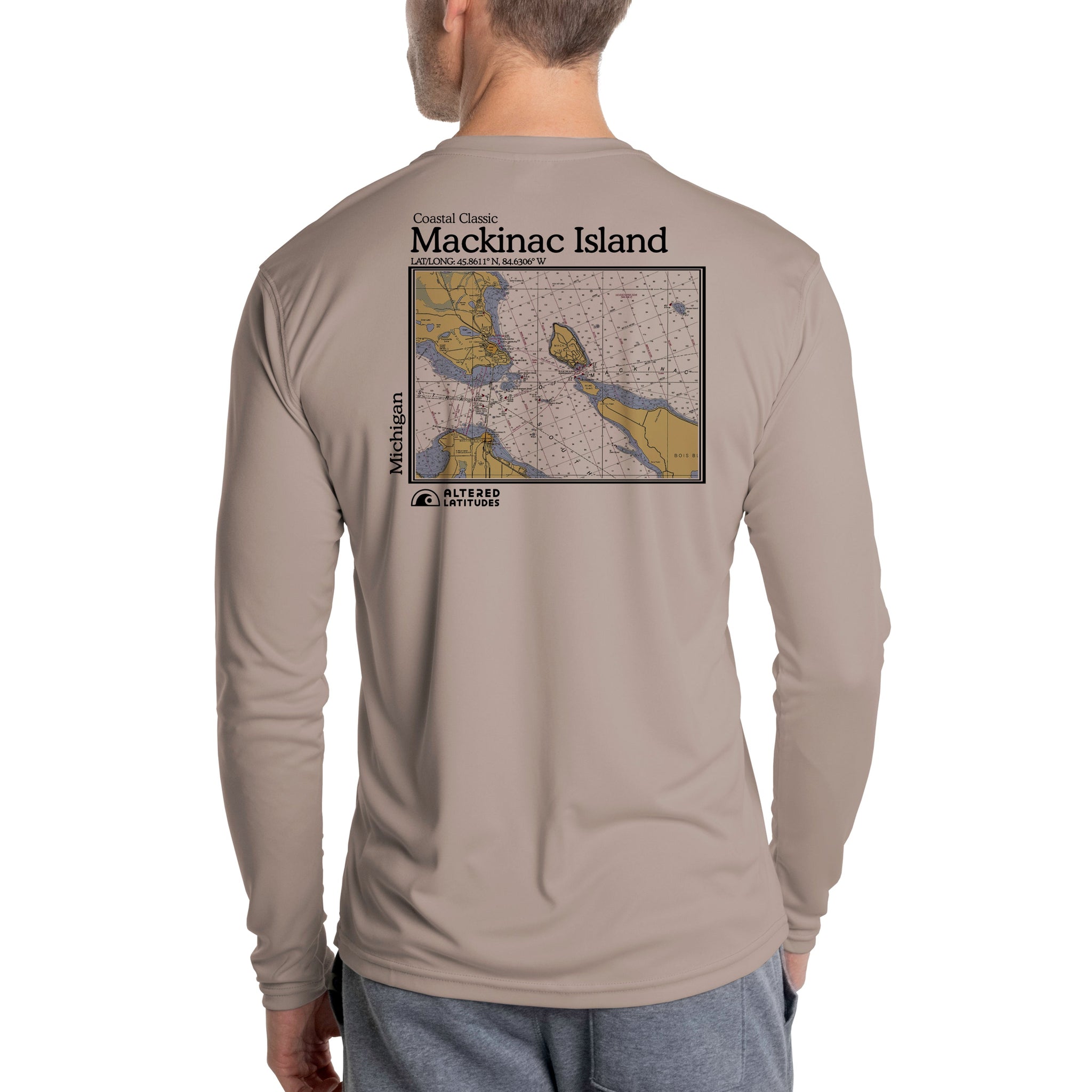 Coastal Classics Mackinac Island Men's UPF 50 Long Sleeve