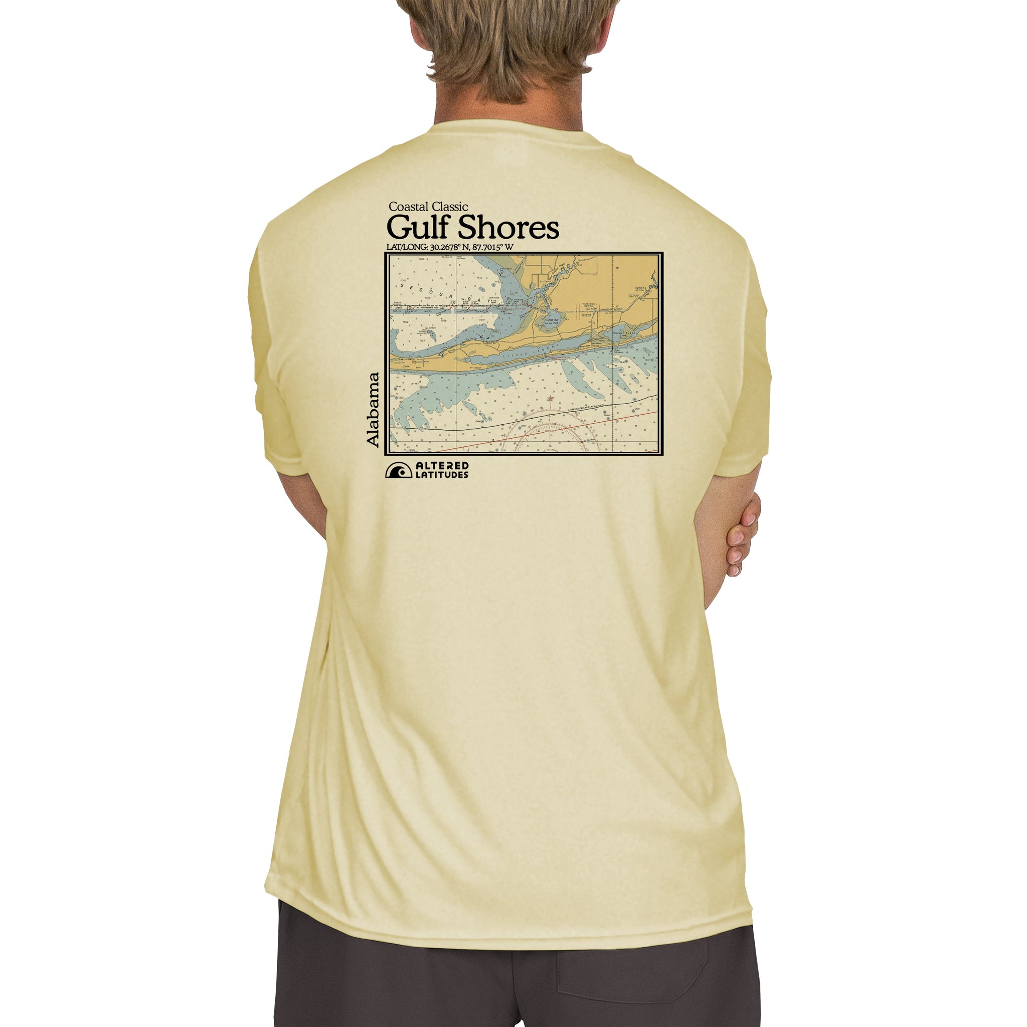 Coastal Classics Gulf Shores Men's UPF 50 Short Sleeve