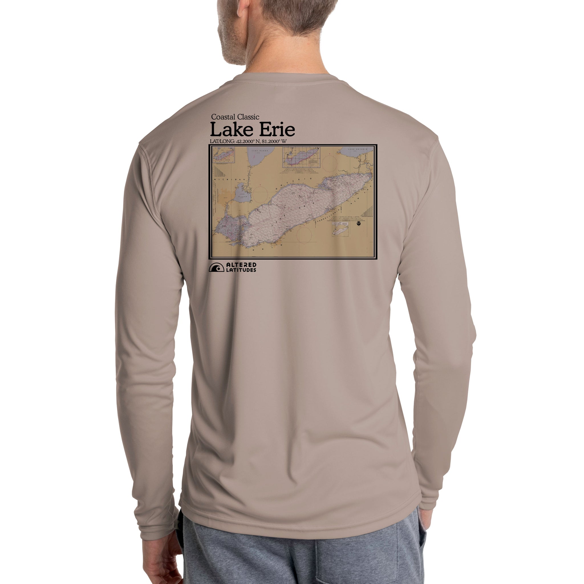 Coastal Classics Lake Erie Men's UPF 50 Long Sleeve