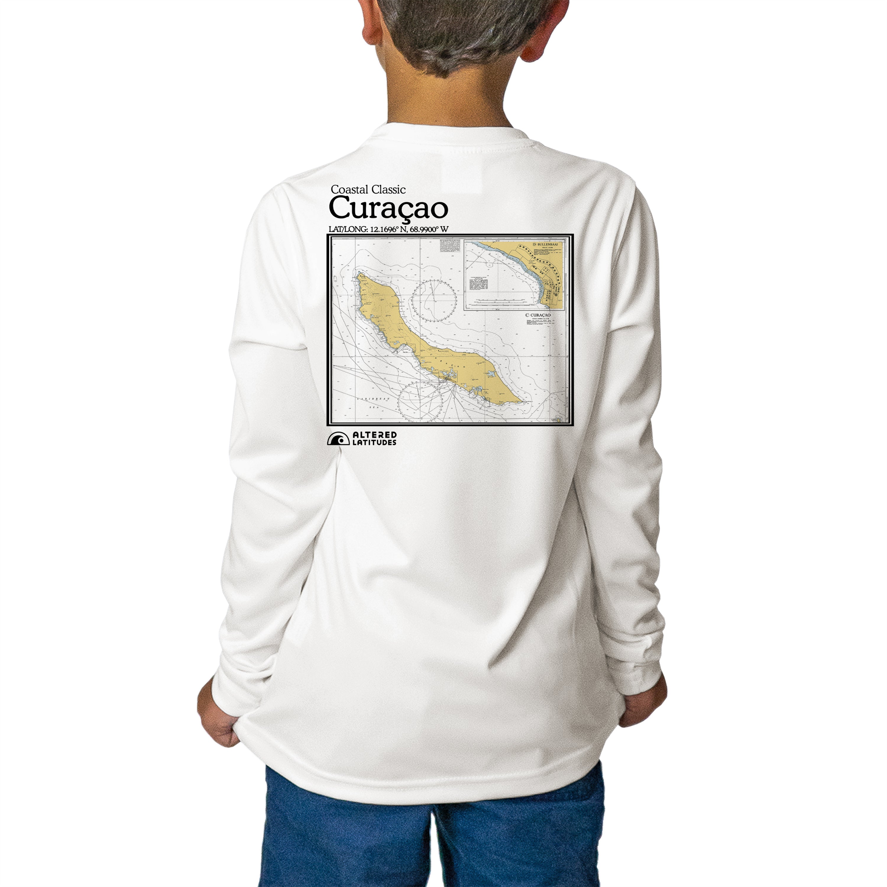 Coastal Classics Exuma Bahamas Youth UPF 50 Long Sleeve