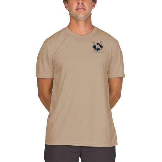 Coastal Quads Grand Cayman Men's UPF 50 Short Sleeve