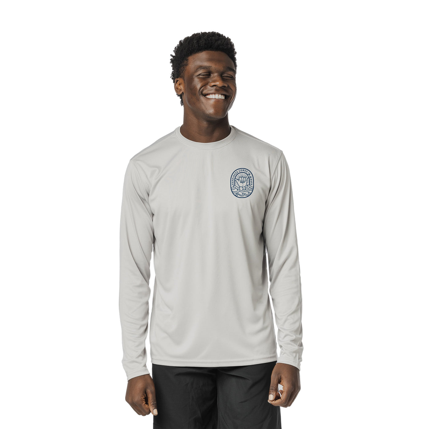 Men's Shaka Oval UPF 50 Performance Long Sleeve T-shirt