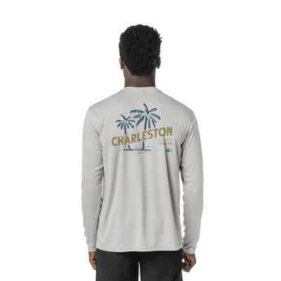 Men's Charleston Palms UPF 50 Performance Long Sleeve T-shirt