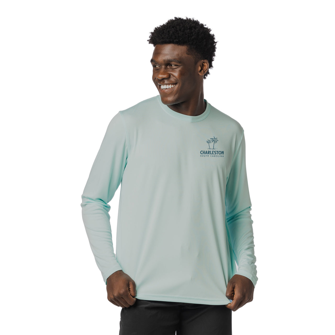 Men's Charleston Palms UPF 50 Performance Long Sleeve T-shirt