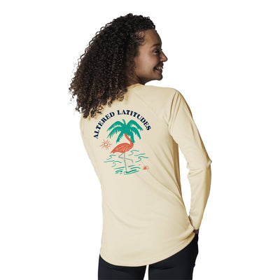 Women's Flamingo UPF 50 Sun Protection Performance T-shirt