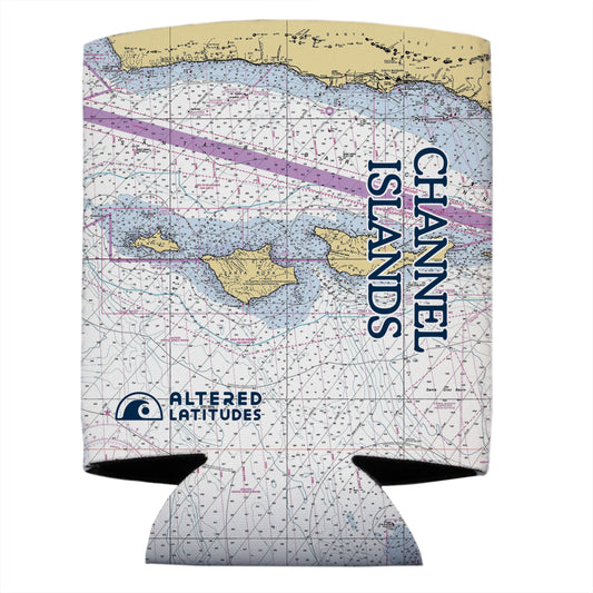Channel Islands Chart Can Cooler (4-Pack)