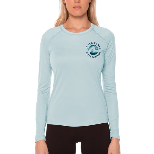 Fish Charts Outer Banks Women's UPF 50 Long Sleeve