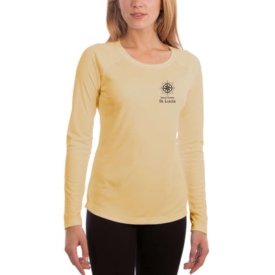 Island Classics St. Lucia Women's UPF 50+ UV Sun Protection Long Sleeve T-shirt