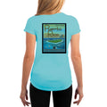 Vintage Destination Puerto Rico Women's UPF 5+ UV Sun Protection Short Sleeve T-shirt - Altered Latitudes