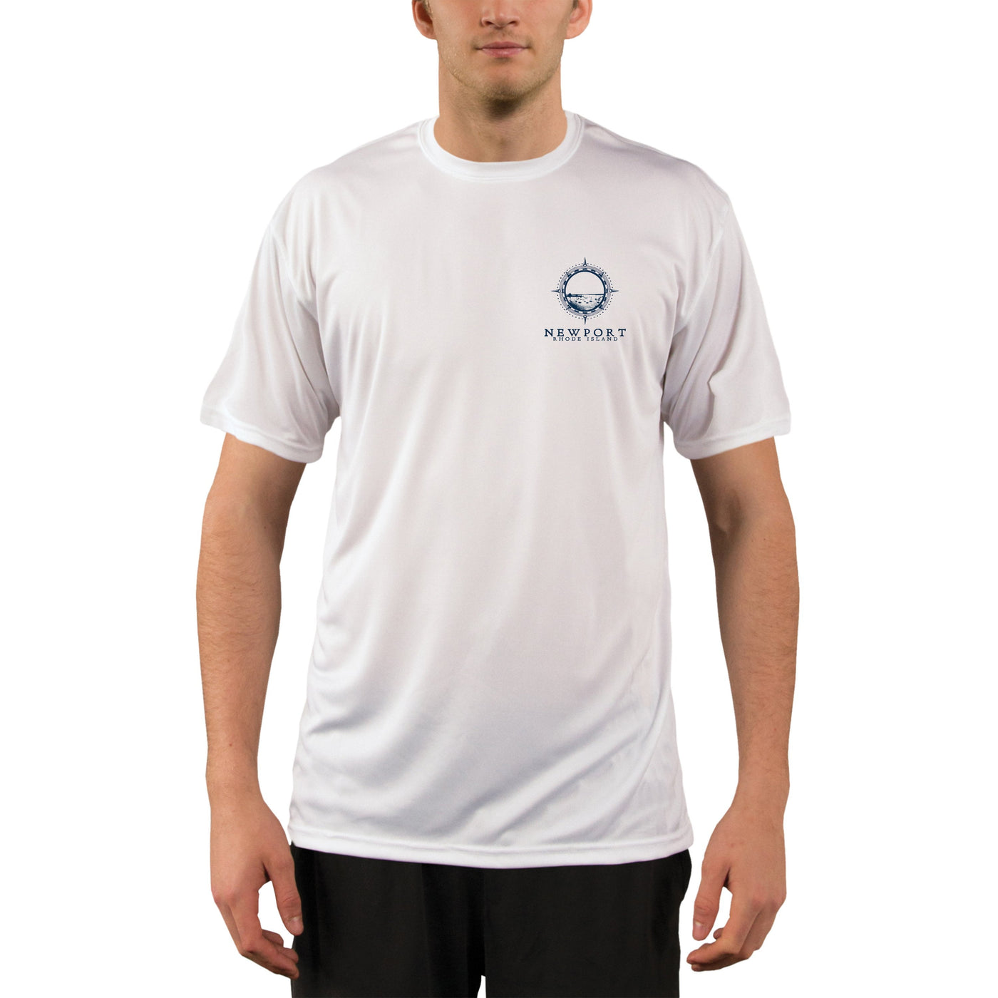 Compass Vintage Newport Men's UPF 50+ Short Sleeve T-shirt