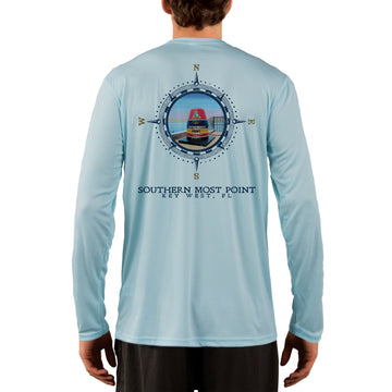 Compass Vintage Southern Most Point Men's UPF 50 Long Sleeve