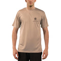 Vintage Destination Key Biscayne Men's UPF 5+ UV Sun Protection Short Sleeve T-shirt - Altered Latitudes