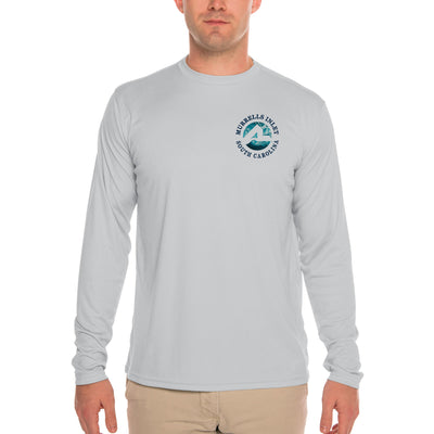 Fish Charts Murrells Inlet Men's UPF 50+ Long Sleeve T-Shirt