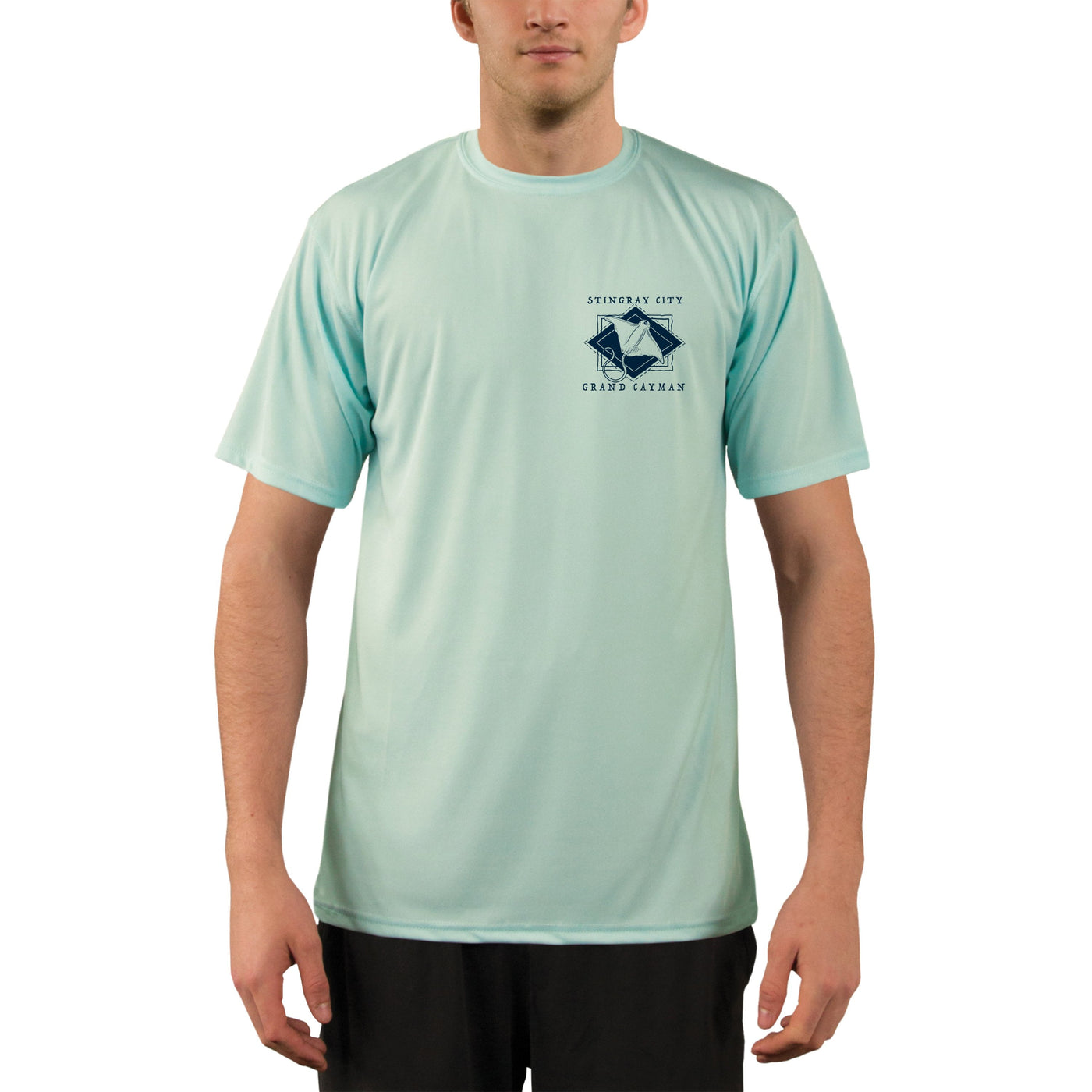 Coastal Quads Grand Cayman Men's UPF 50+ Short Sleeve T-shirt