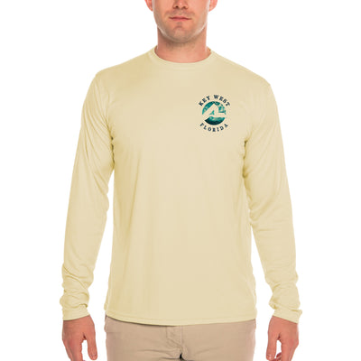 Fish Charts Key West Men's UPF 50+ Long Sleeve T-Shirt