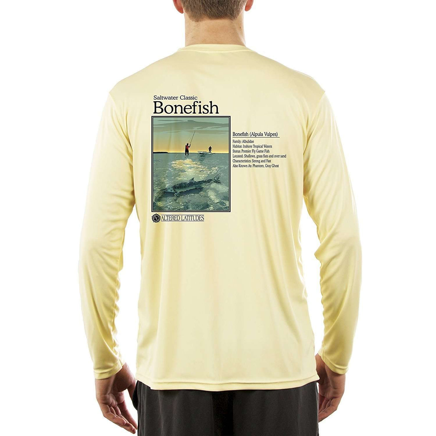 Saltwater Classic Bonefish Men's UPF 50+ Long Sleeve T-Shirt