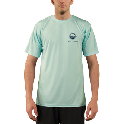 Compass Vintage Jekyll Island Men's UPF 50+ Short Sleeve T-shirt