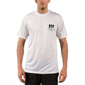 Vintage Destination Cocoa Beach Men's UPF 5+ UV Sun Protection Short Sleeve T-shirt - Altered Latitudes