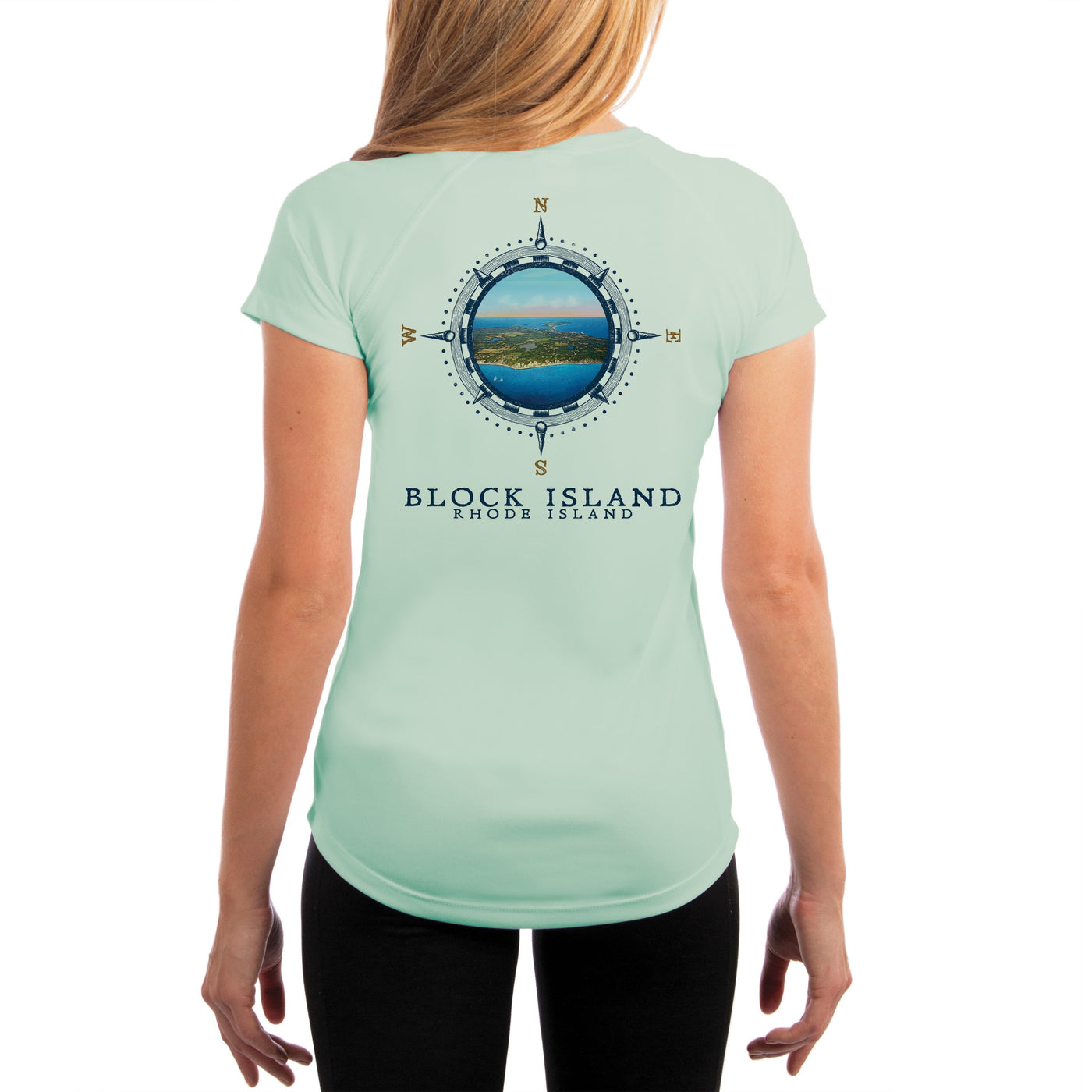 Compass Vintage Block Island Women's UPF 50+ Short Sleeve T-shirt