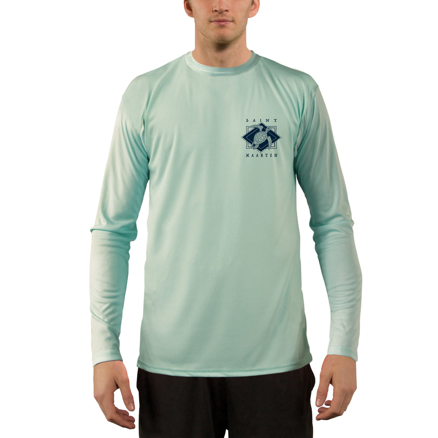 Coastal Quads Saint Maarten Men's UPF 50+ Long Sleeve T-Shirt