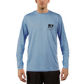 Vintage Destination Cocoa Beach Men's UPF 5+ UV Sun Protection Long Sleeve T-Shirt - Altered Latitudes