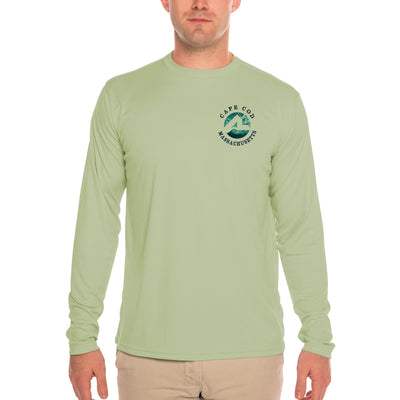 Fish Charts Cape Cod Men's UPF 50+ Long Sleeve T-Shirt