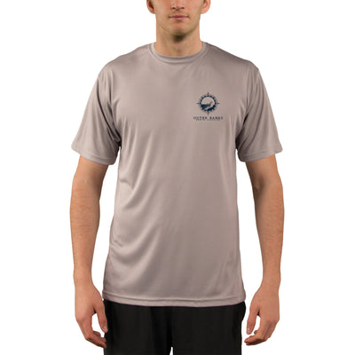 Compass Vintage Outer Banks Men's UPF 50+ Short Sleeve T-shirt