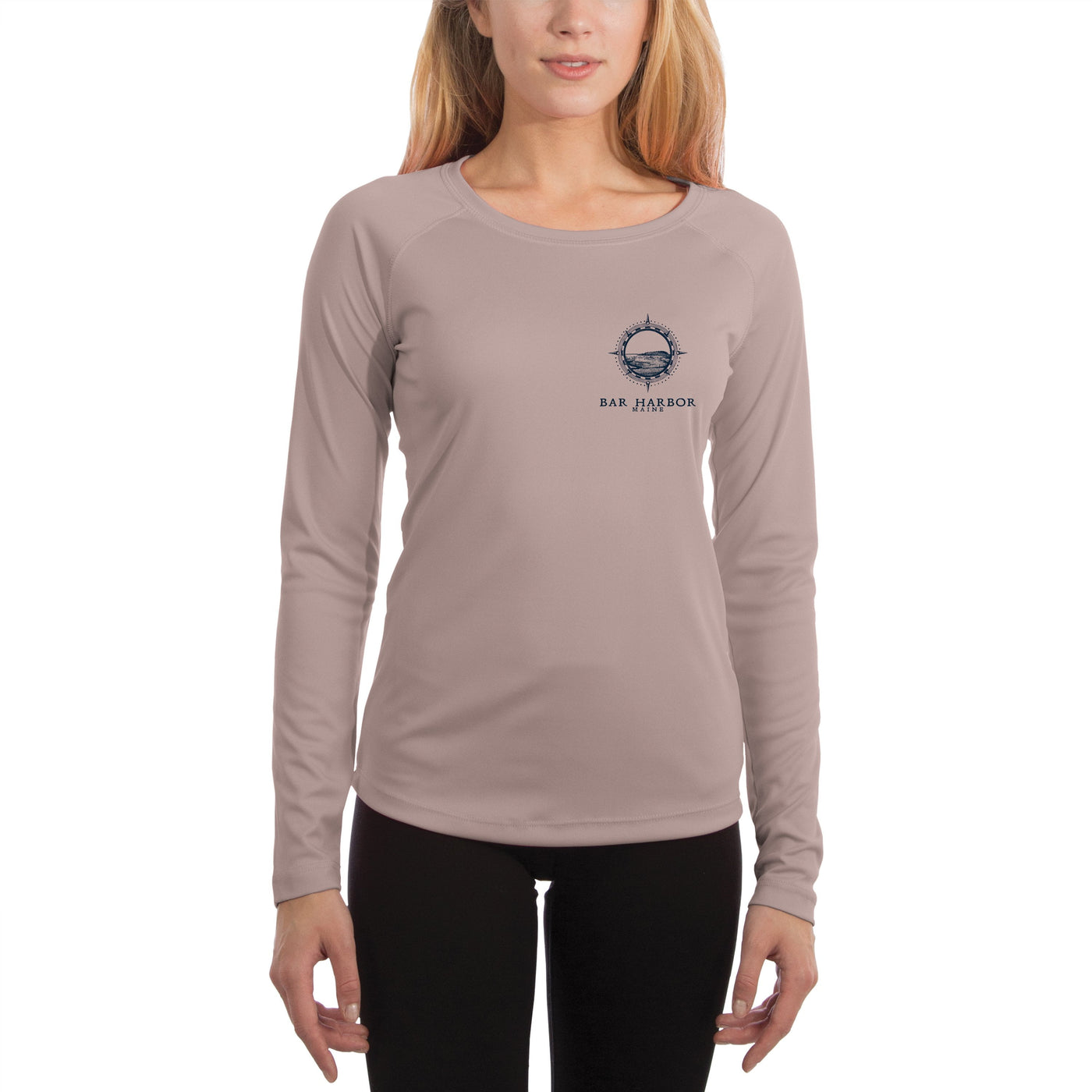 Compass Vintage Bar Harbor Women's UPF 50+ Long Sleeve T-shirt