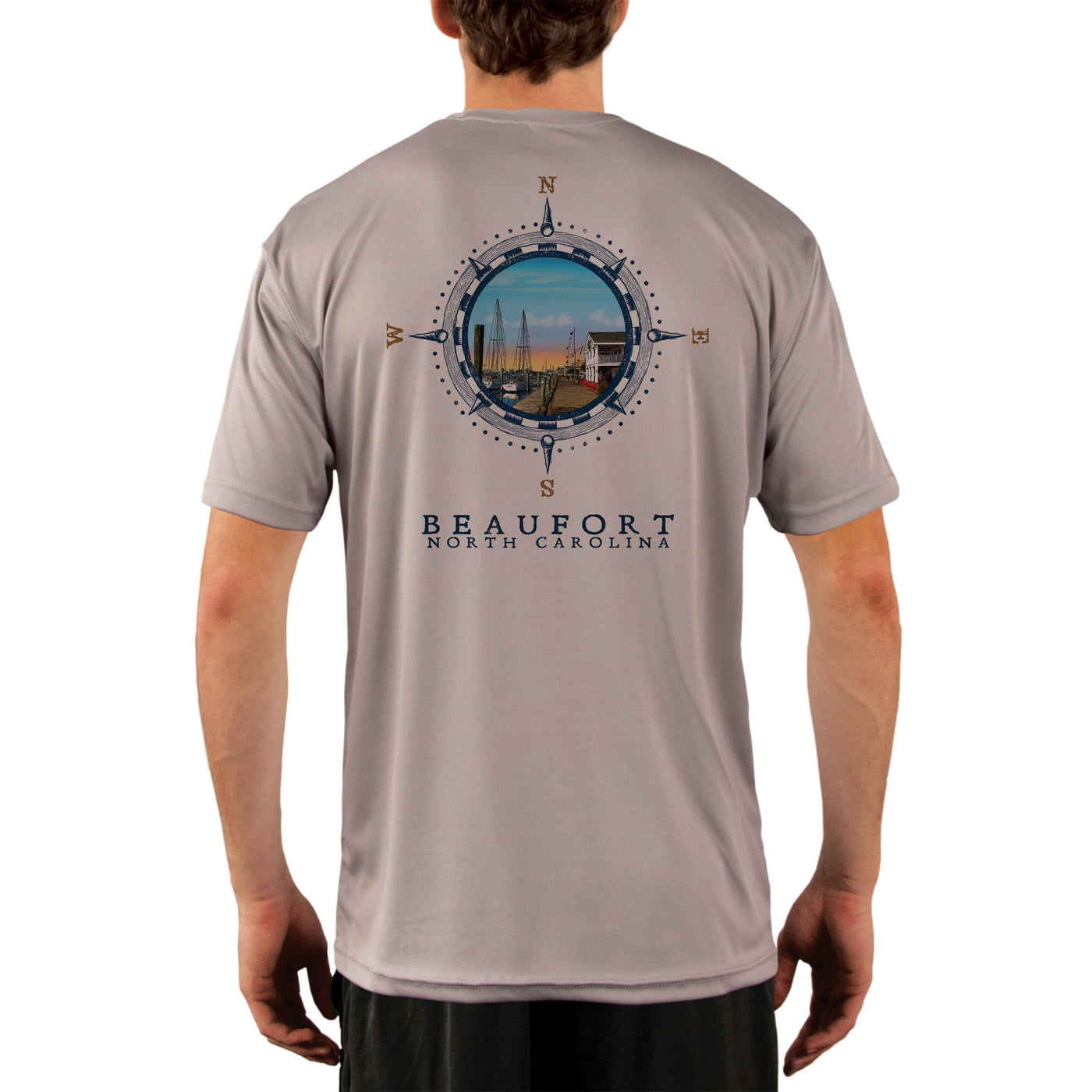 Compass Vintage Beaufort Men's UPF 50+ Short Sleeve T-shirt