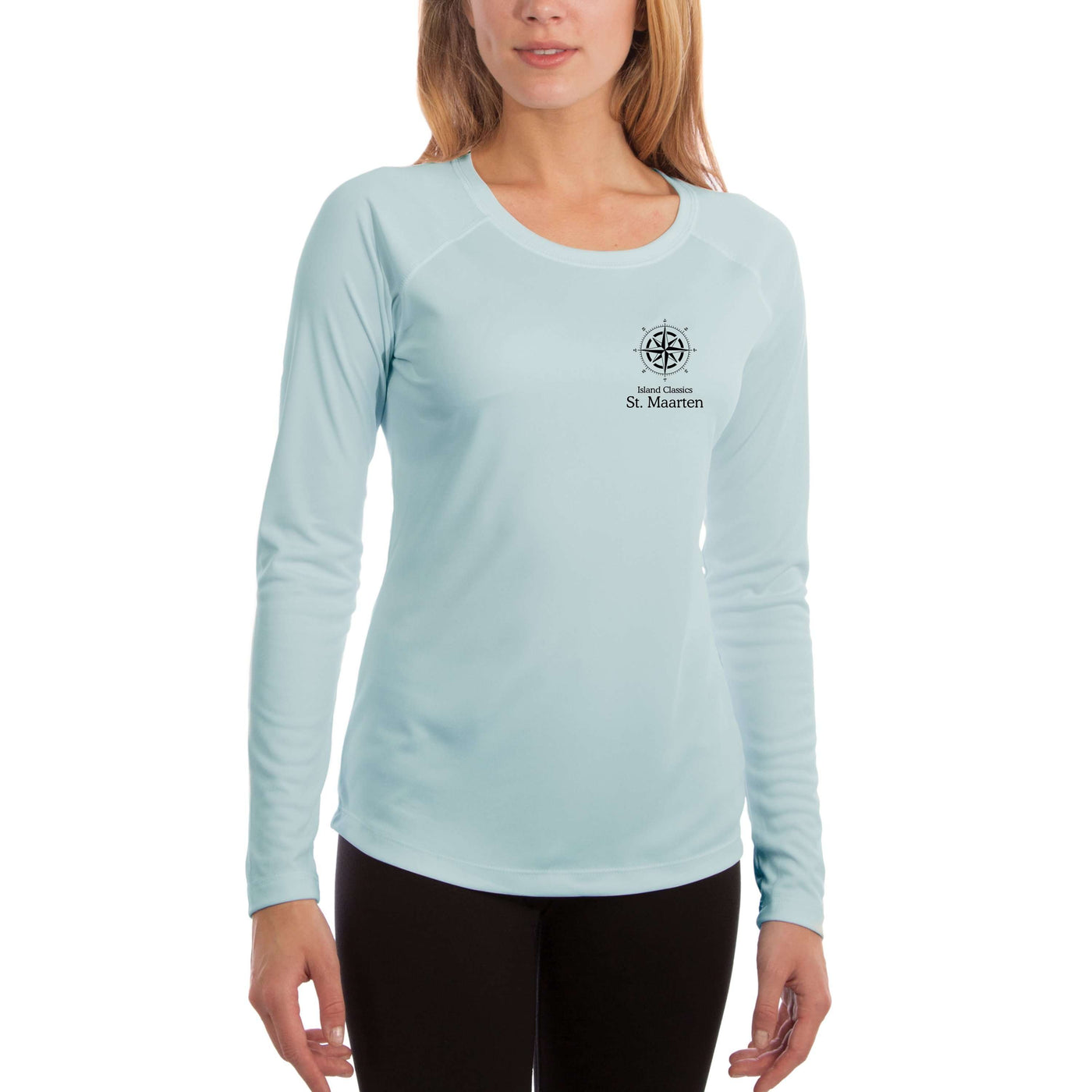 Island Classics St. Maarten Women's UPF 50+ UV Sun Protection Long Sleeve T-shirt