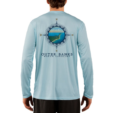 Compass Vintage Outer Banks Men's UPF 50 Long Sleeve