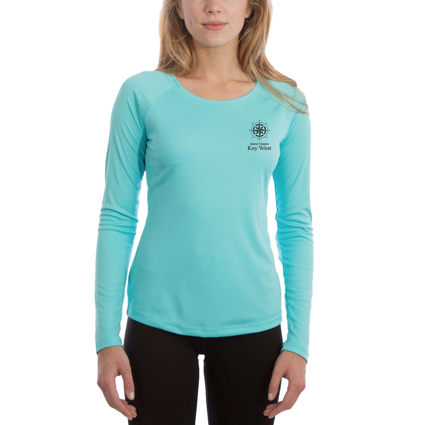 Island Classics Key West Women's UPF 50+ UV Sun Protection Long Sleeve T-shirt