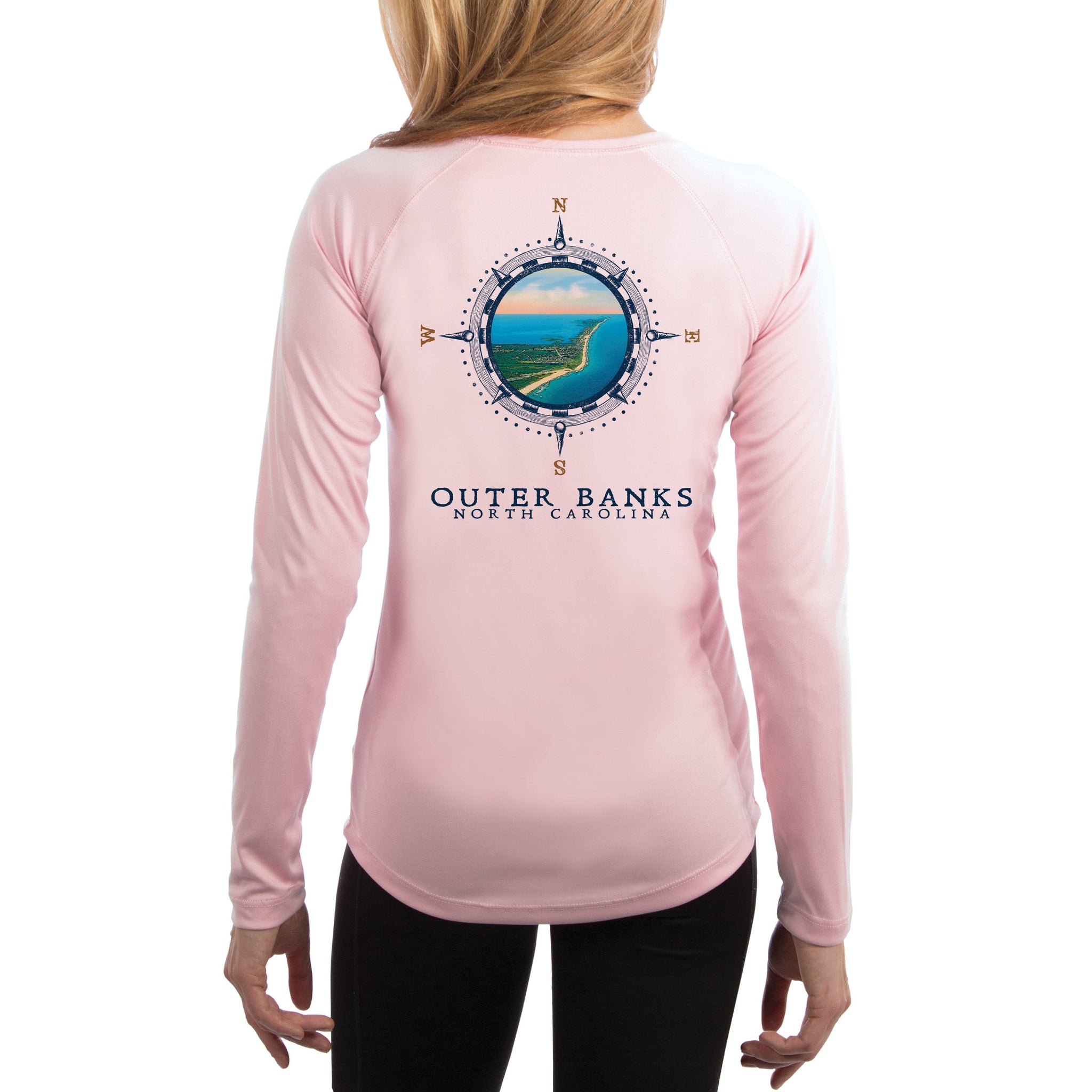 Compass Vintage Outer Banks Women's UPF 50 Long Sleeve