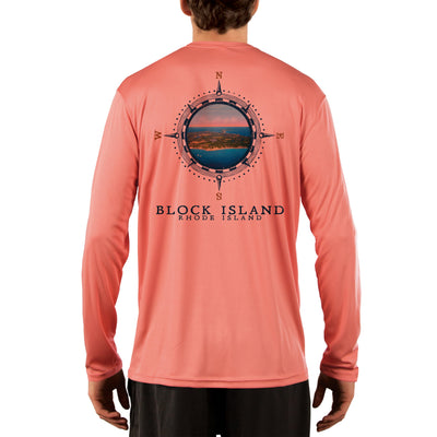 Compass Vintage Block Island Men's UPF 50+ Long Sleeve T-Shirt