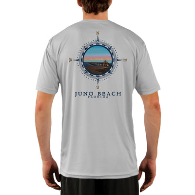 Compass Vintage Juno Beach Men's UPF 50+ Short Sleeve T-shirt