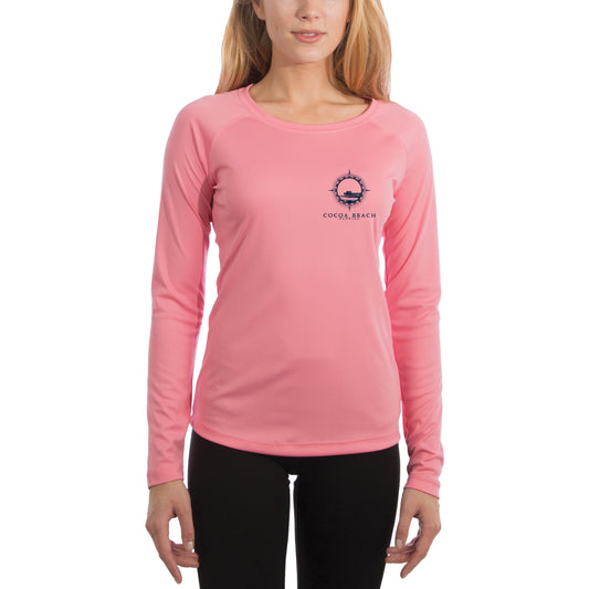 Compass Vintage Cocoa Beach Women's UPF 50 Long Sleeve