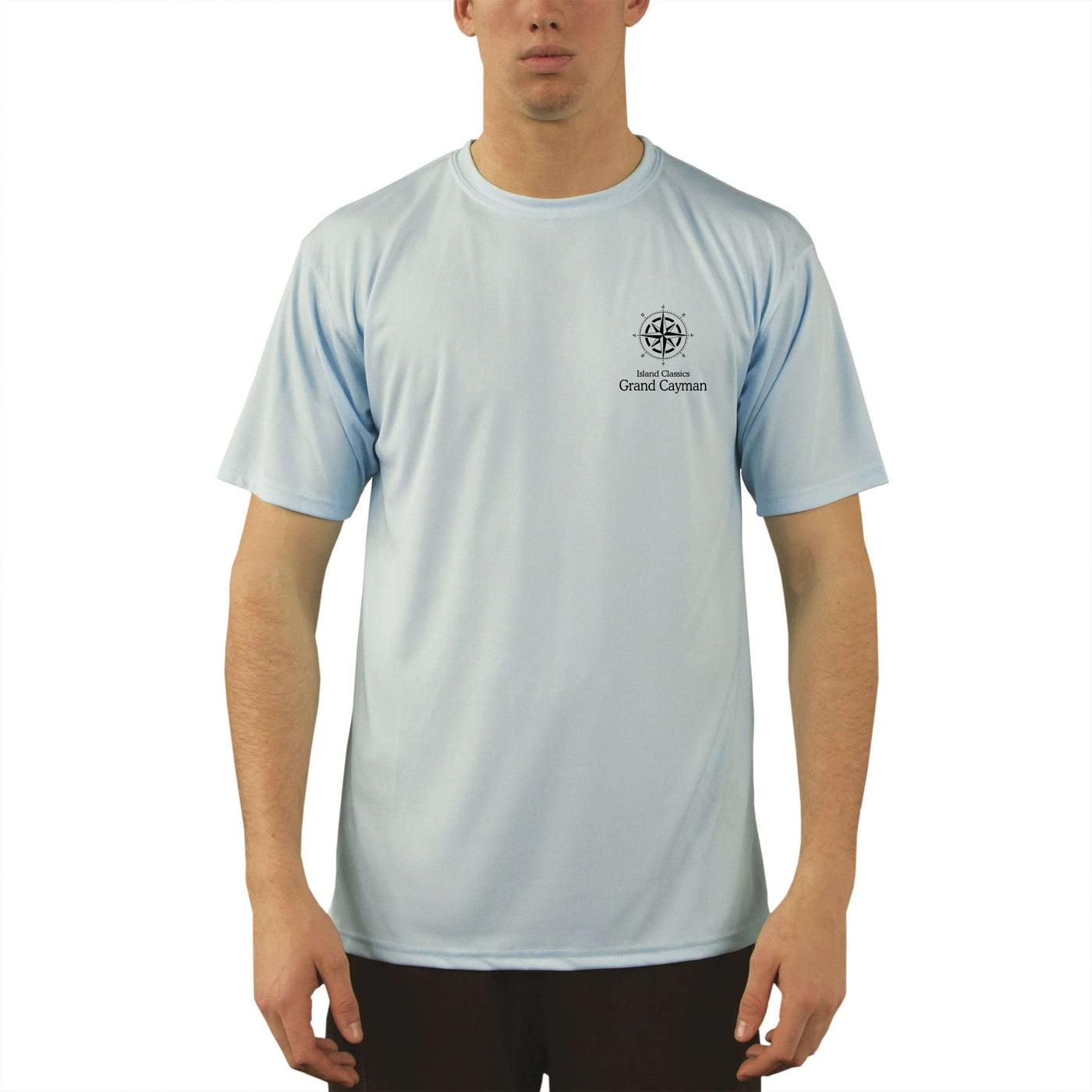Island Classics Grand Cayman Men's UPF 50+ UV Sun Protection Short Sleeve T-shirt