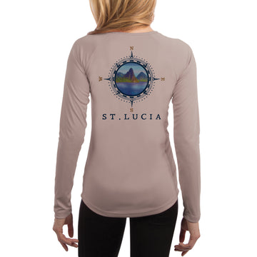 Compass Vintage St.Lucia Women's UPF 50 Long Sleeve