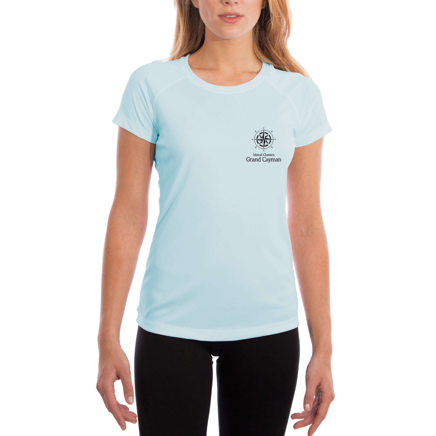 Island Classics Grand Cayman Women's UPF 50+ UV Sun Protection Short Sleeve T-shirt