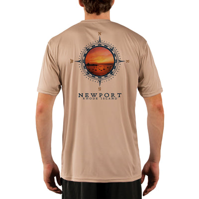 Compass Vintage Newport Men's UPF 50+ Short Sleeve T-shirt